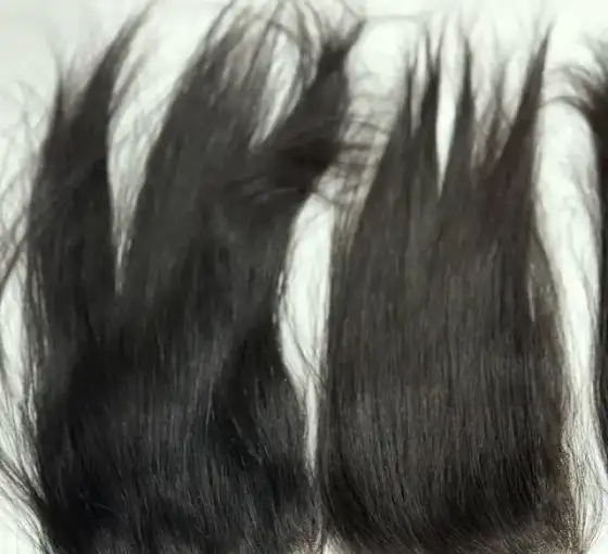 Natural black straight lace closures